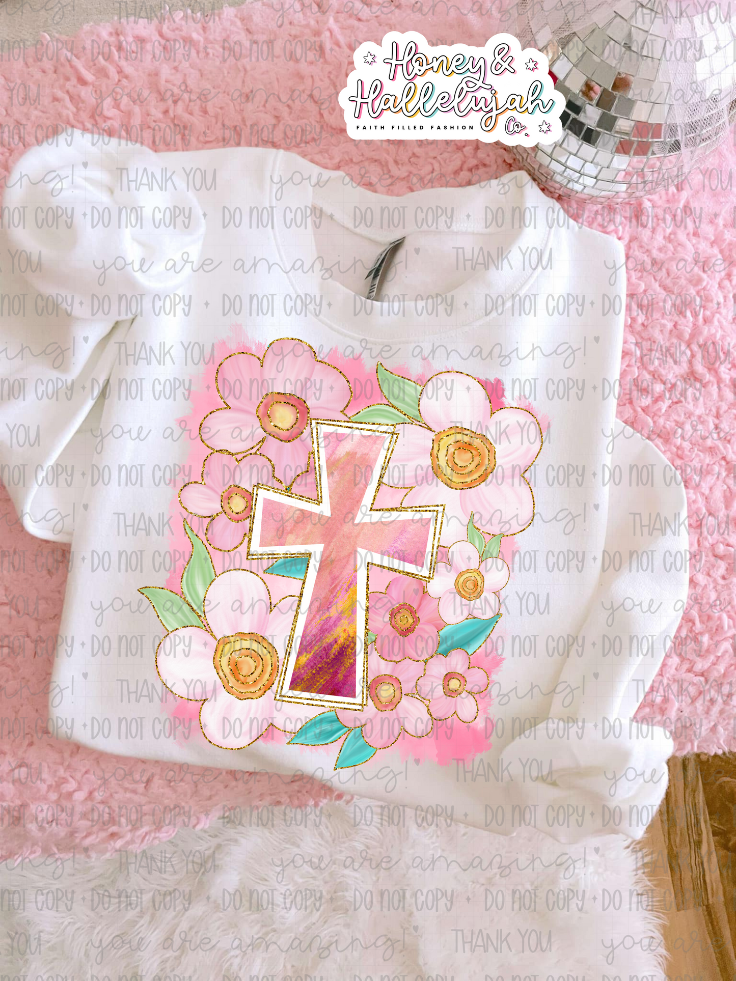 Floral Cross