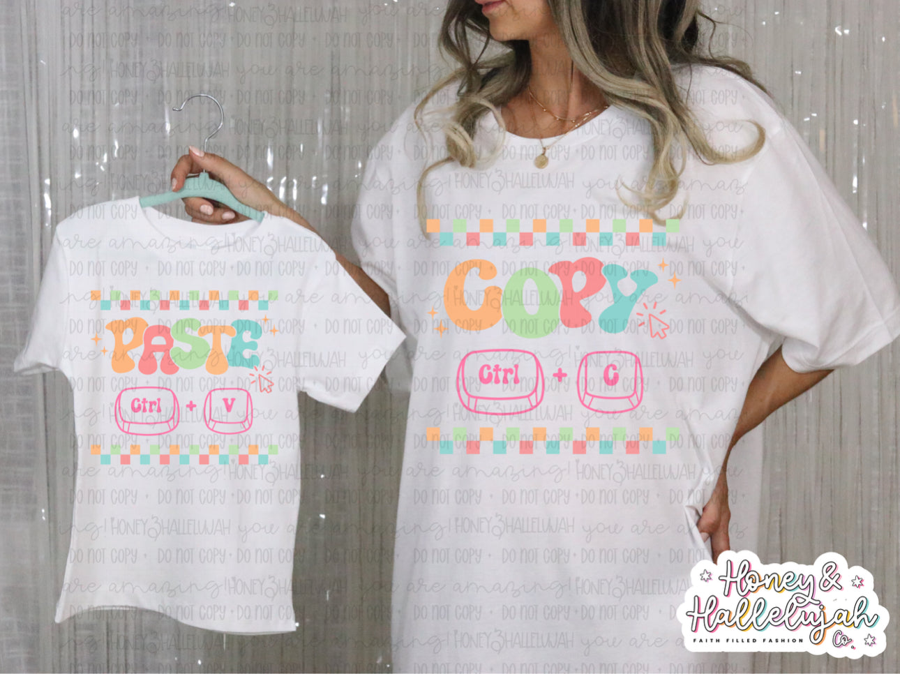 Copy & Paste - Mom & Mini Tee