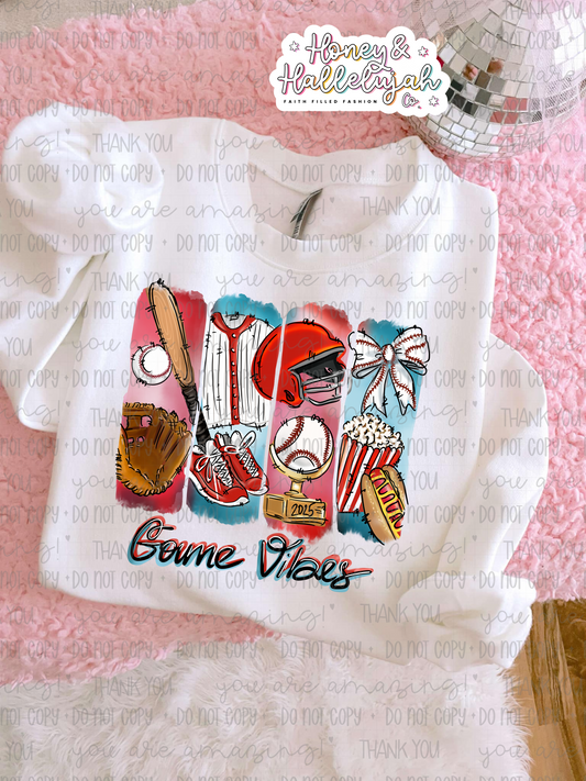 Game Day Brush Strokes
