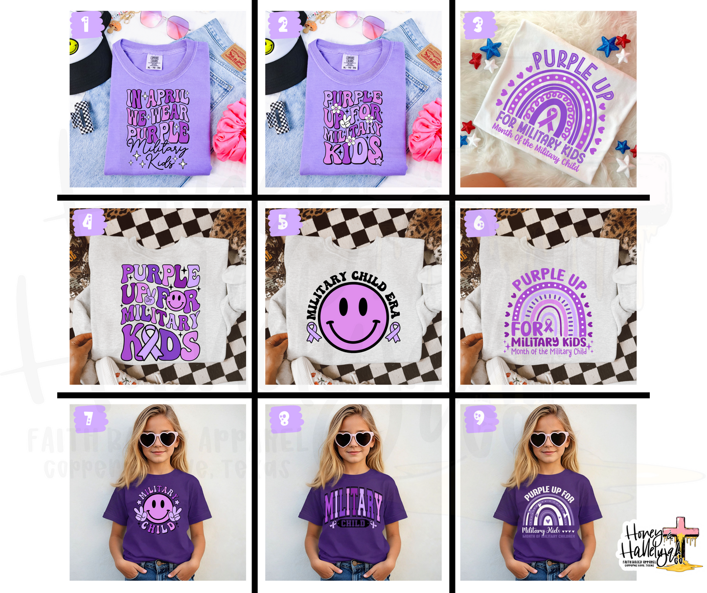 Military Child of the Month Tee - Choose Your Design