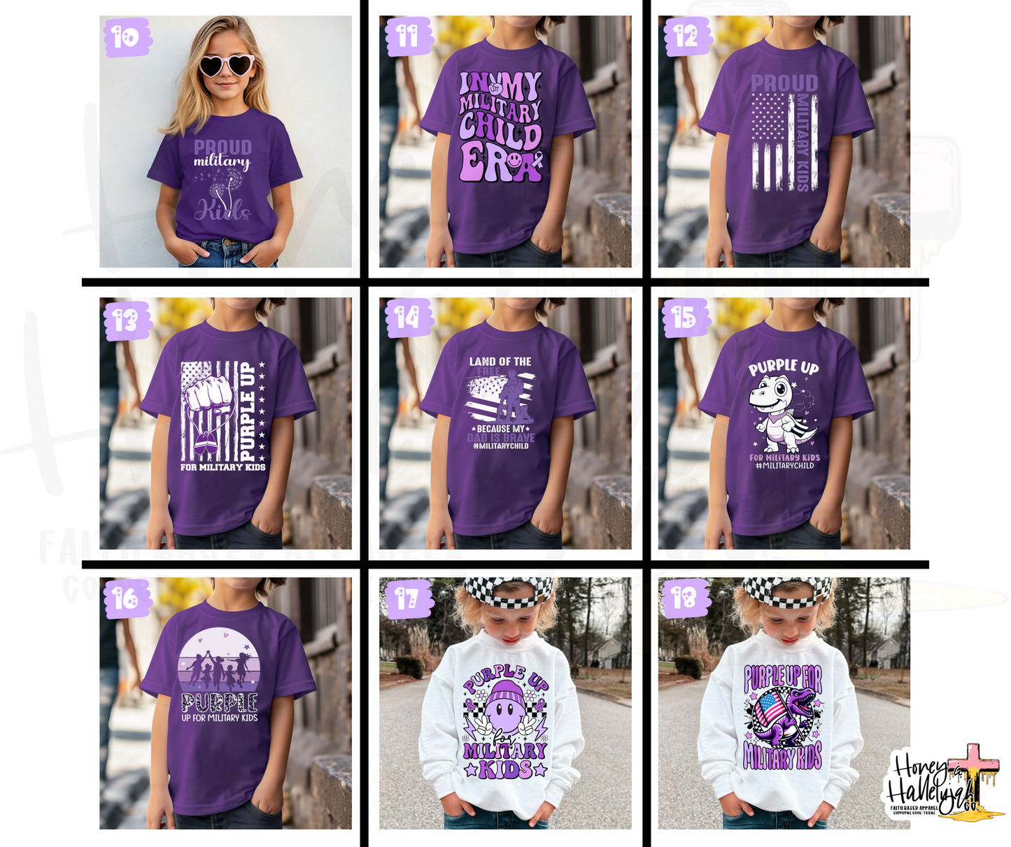 Military Child of the Month Tee - Choose Your Design