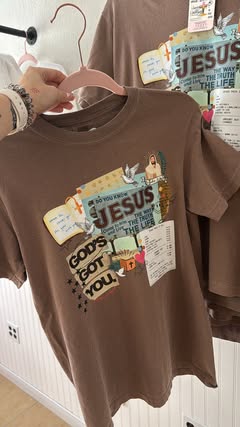 Jesus Collage - Comfort Color Tee