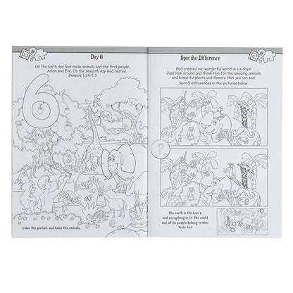 Kid Book Bible Story Activity Fun Softcover