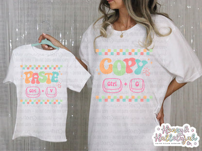 Copy & Paste - Mom & Mini Tee