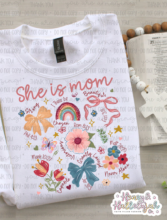 She is Mom