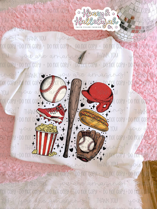 Baseball Clips Short Sleeve Tee