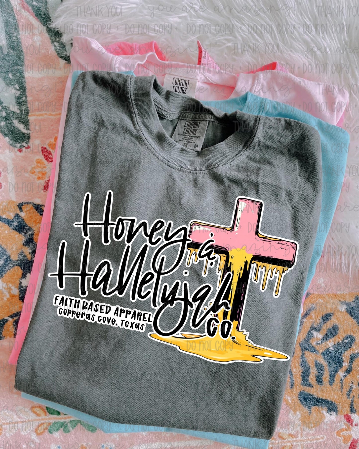 Honey & Hallelujah Co Logo Tee