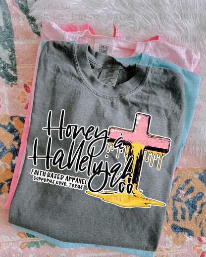 Honey & Hallelujah Co Logo Tee