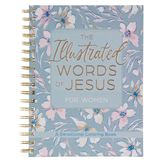 Coloring Devotional Illustrated Words of Jesus For Women